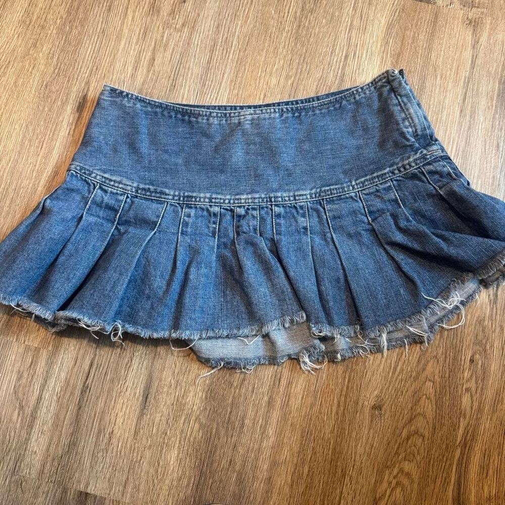 Ambercrombie Fitch VINTAGE Jean Skirt SZ 2